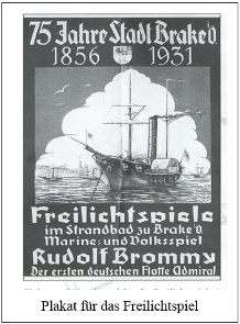 75 Jahre Stadt Brake 1856 - 1931